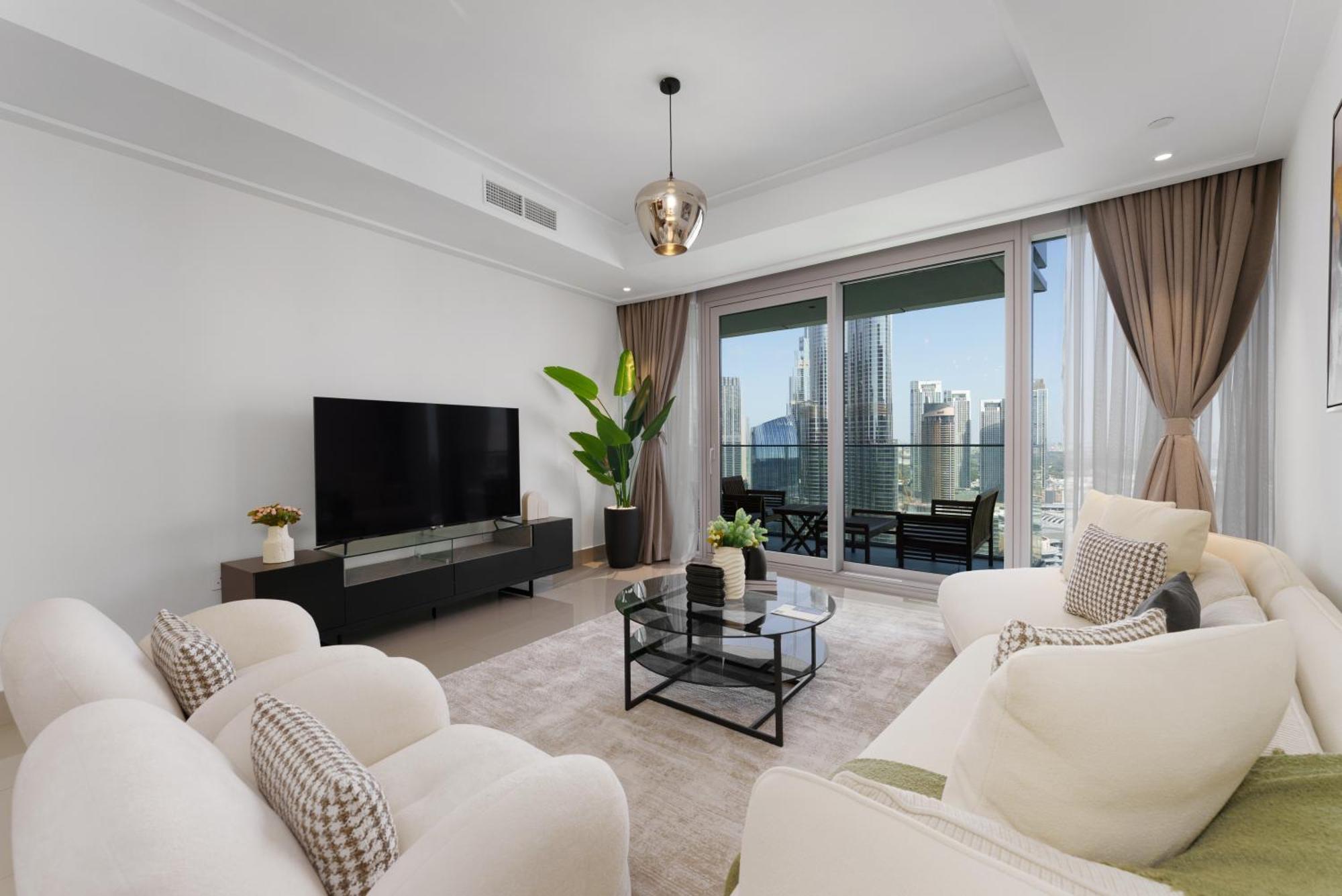 Maison Privee - Ultimate Living With Front-Row Views Of Burj Khalifa & Dubai Fountains Экстерьер фото